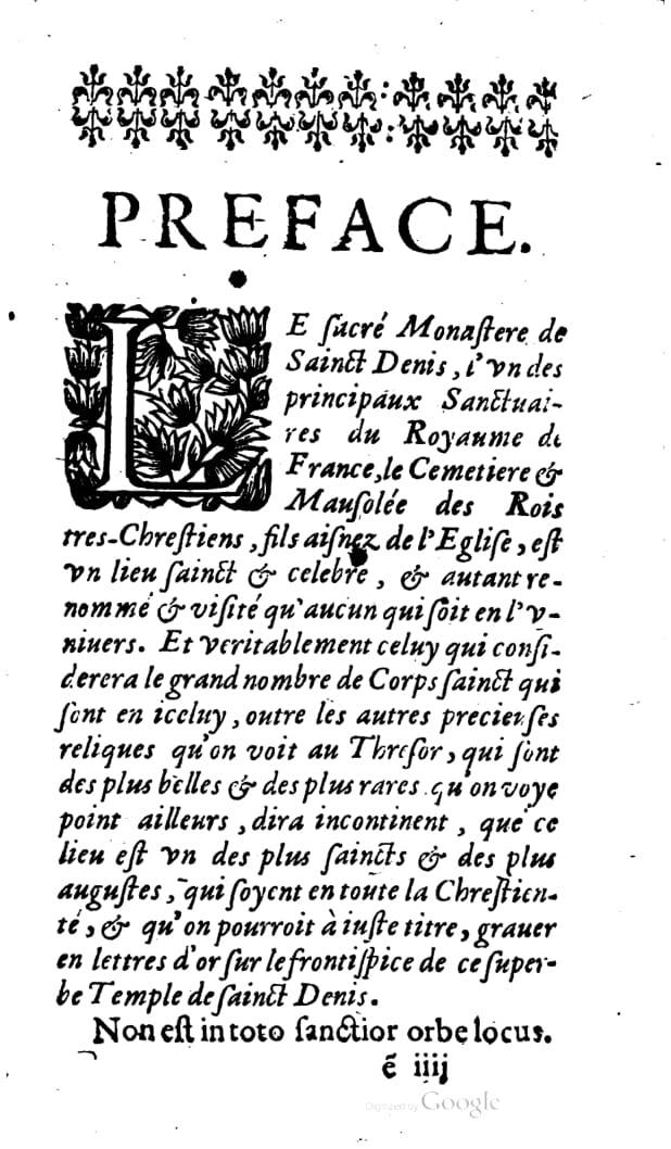 1646 - Jean Billaine - Trésor sacré ou inventaire des saintes reliques - BM Lyon