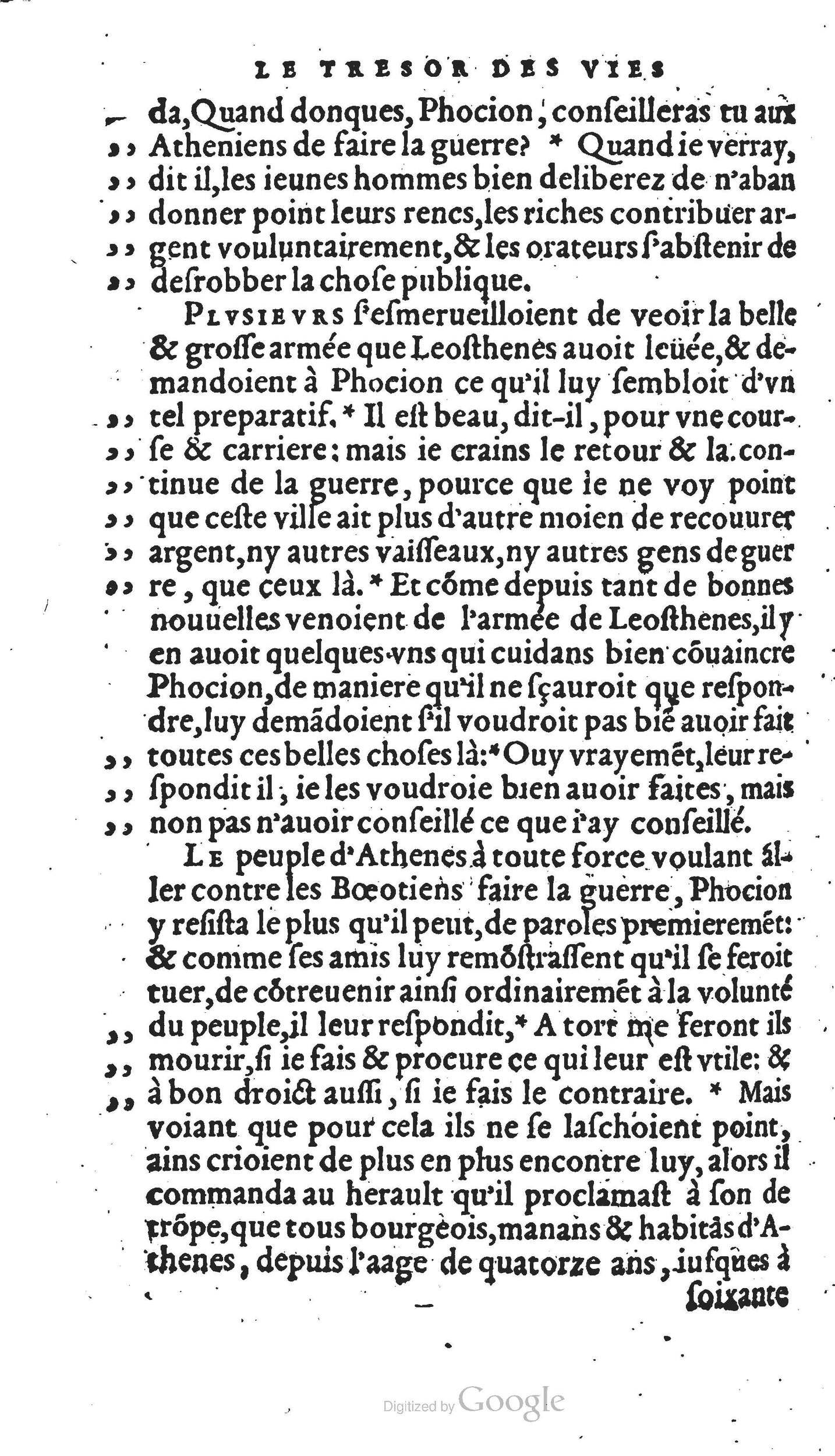 1567 - Willem Silvius - Trésor des vies de Plutarque - Anvers Musée Plantin-Moretus