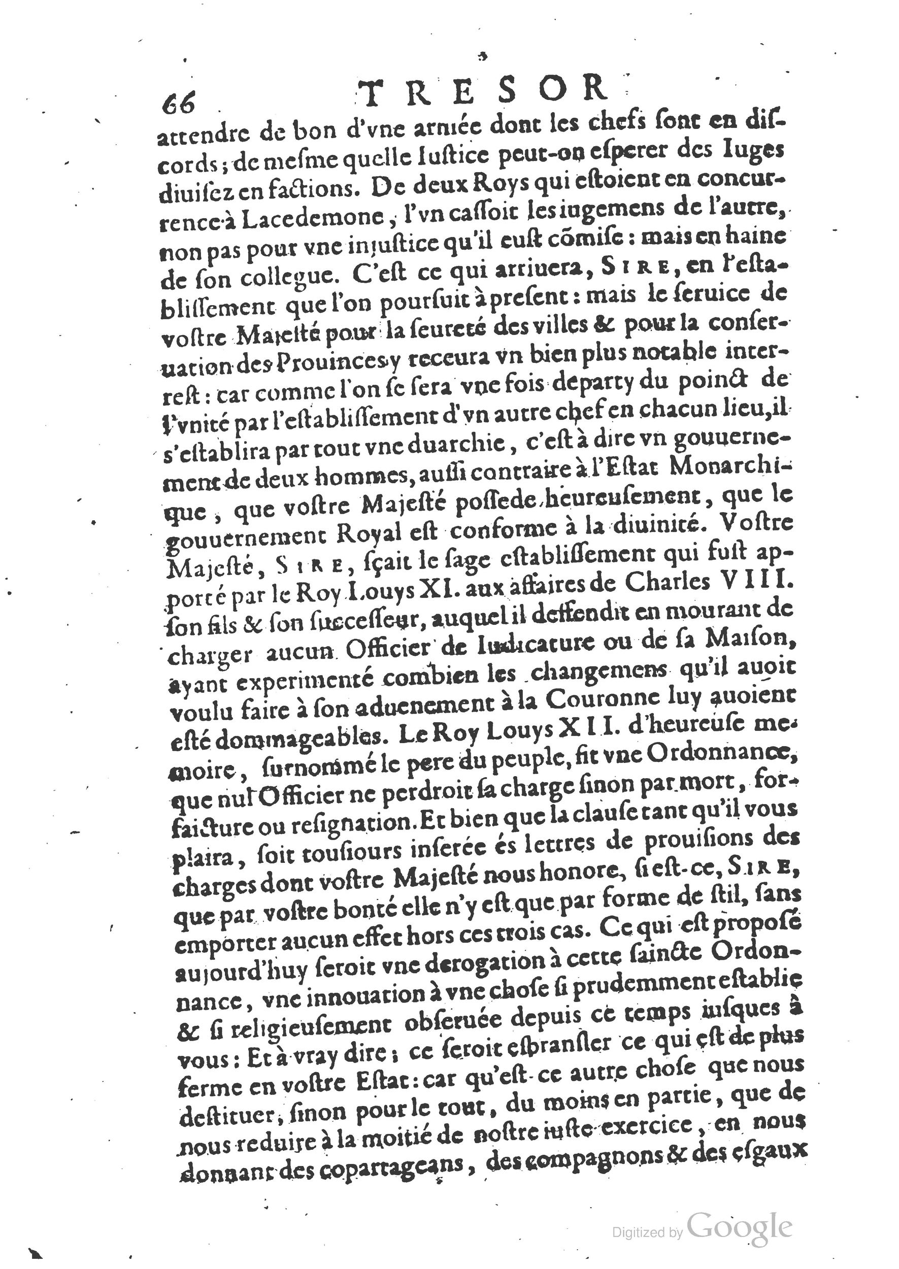 1654 - Michel Bobin - Trésor des harangues, remontrances et oraisons funèbres - BM Lyon