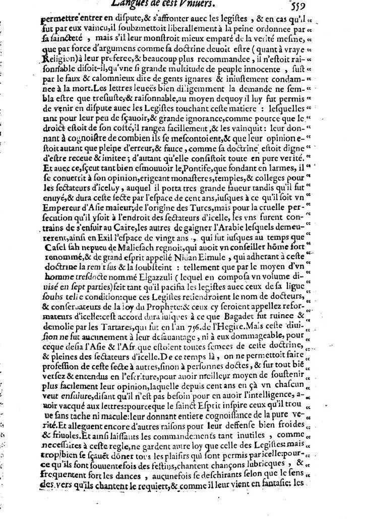 1613 - Matthieu Berjon - Trésor de l’histoire des langues de cet univers - BM Lyon