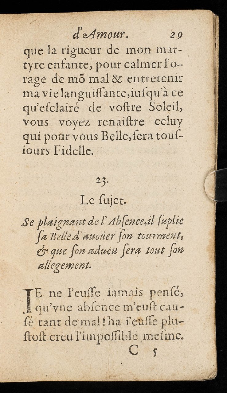 1597 - Thibaud Ancelin - Trésor d’amour - Stuttgart