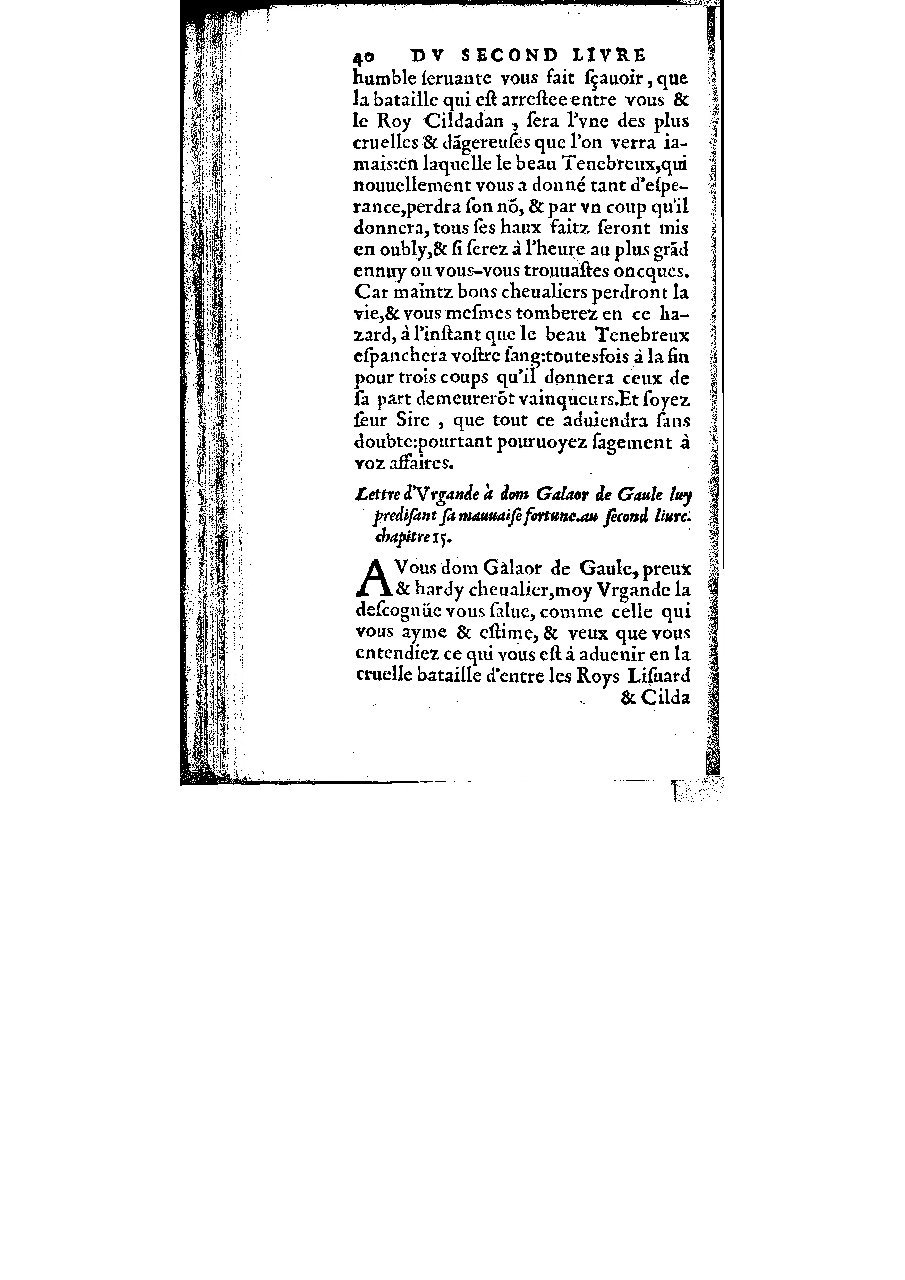1572 - Veuve Gabriel Cotier - Trésor des Amadis - BM Lyon