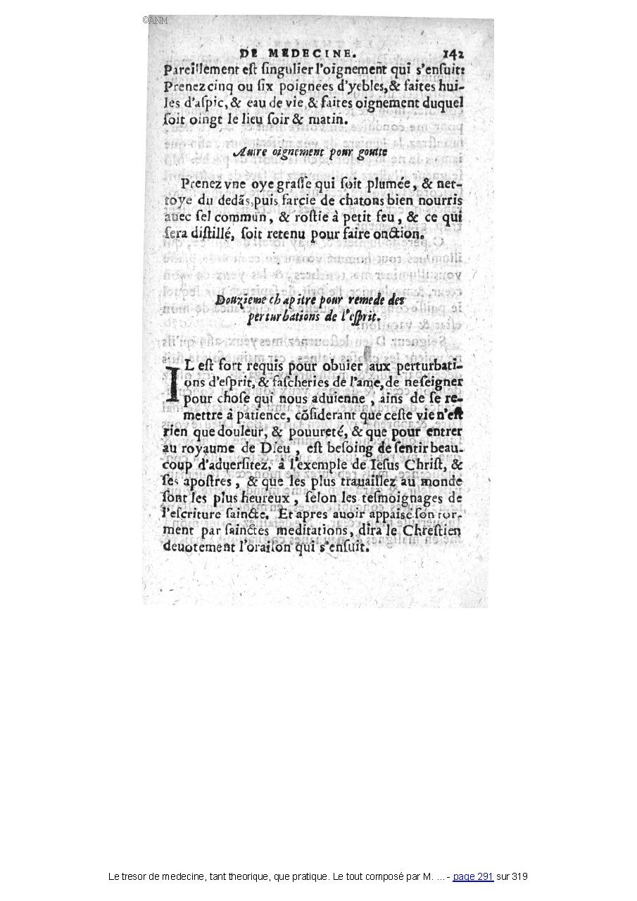 1560 - Pierre et Jan Moine - Trésor de médecine - Université Paris Cité