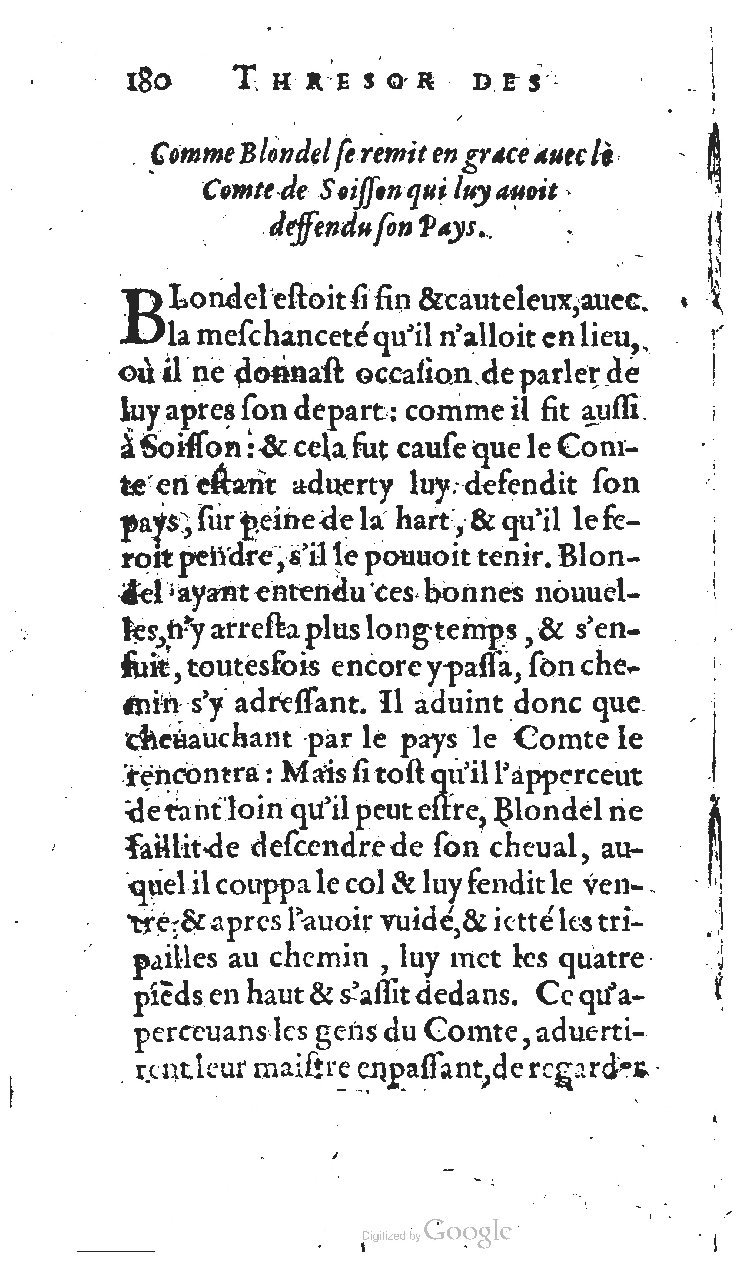 1627 - Jean Delamare - Trésor des récréations - BSB Munich