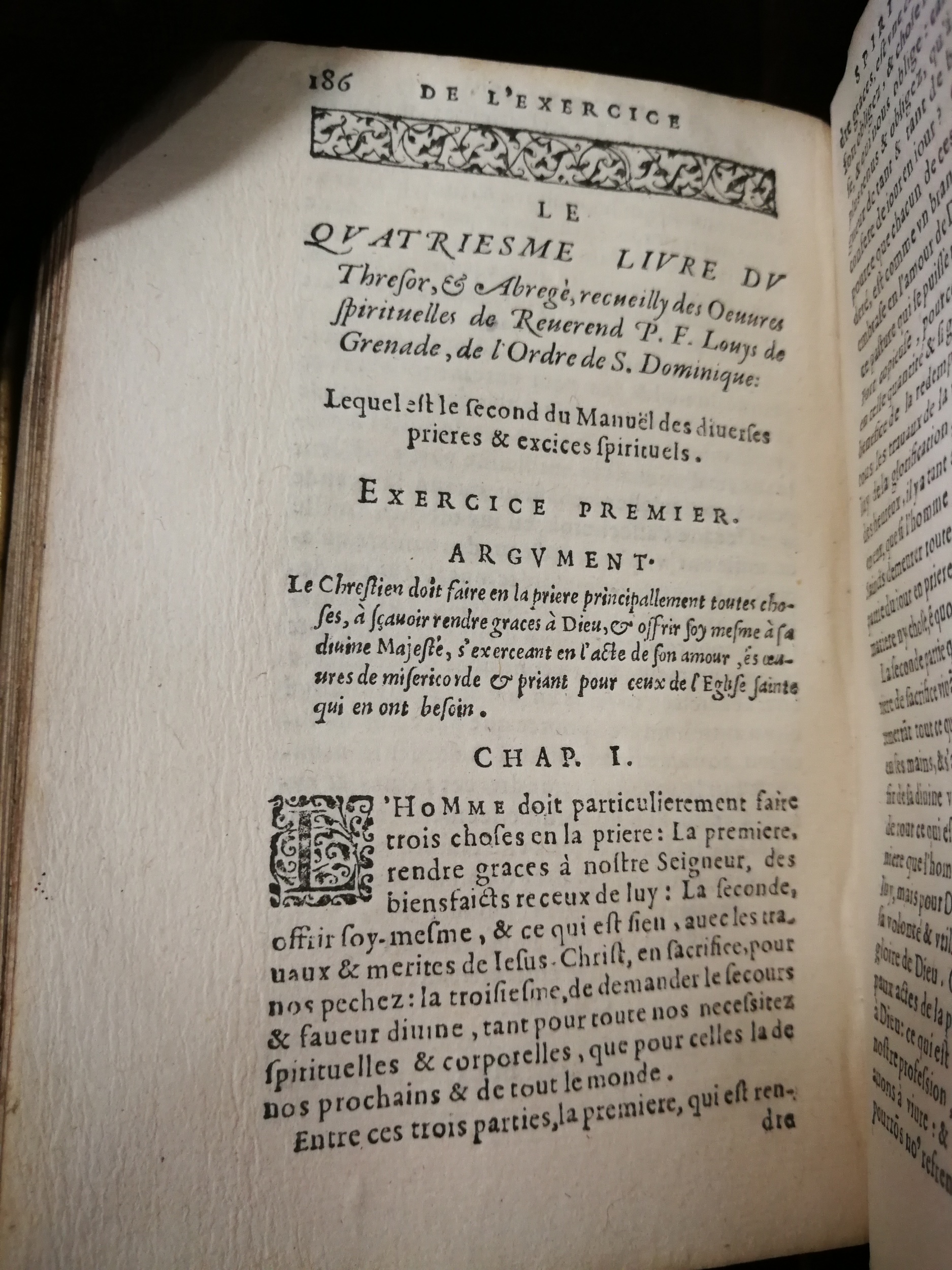 1596 - Balthazar Bellère - Trésor et abrégé de toutes les œuvres spirituelles du révérend Père F. Louis de Grenade - BU Lille 1596 - Balthazar Bellère - Trésor et abrégé de toutes les œuvres spirituelles du révérend Père F. Louis de Grenade - BU Lille