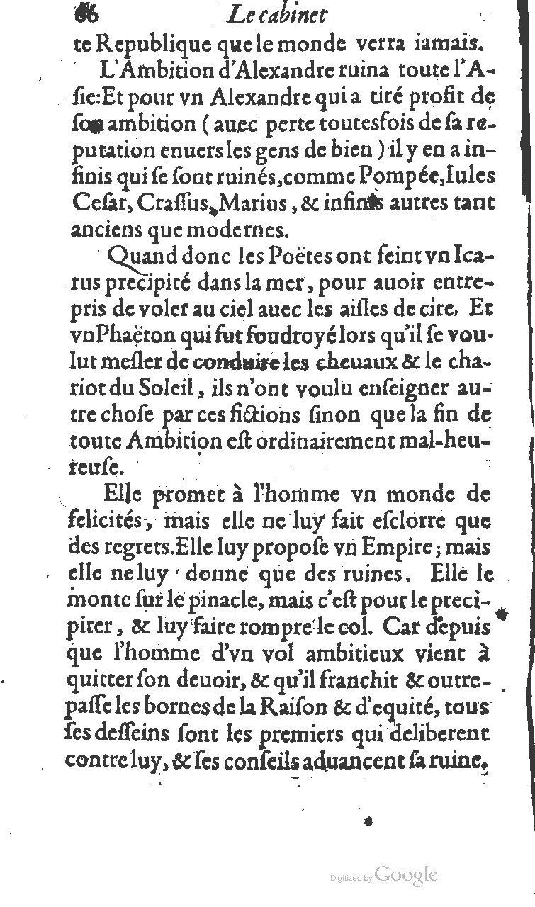 1606 - Adrian Périer - Cabinet du vrai trésor - BM Lyon