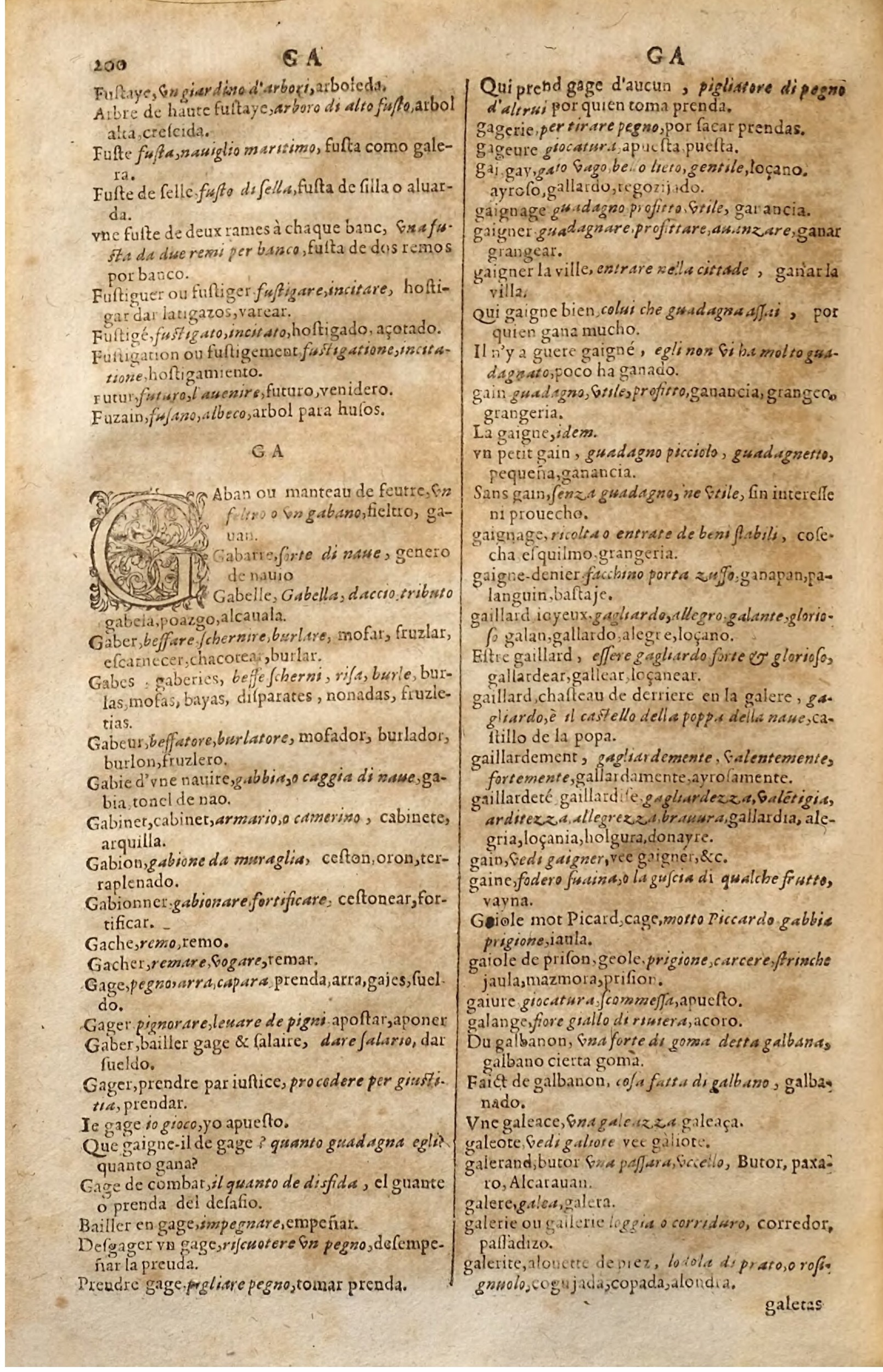 1627 - Jacques Crespin - Trésor des trois langues (Seconde partie) - Regensburg