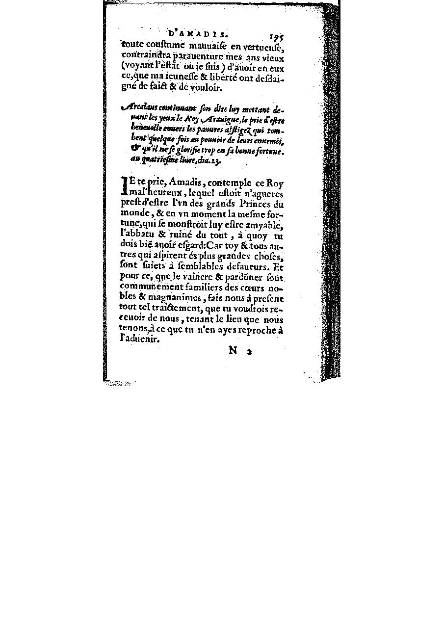 1572 - Veuve Gabriel Cotier - Trésor des Amadis - BM Lyon