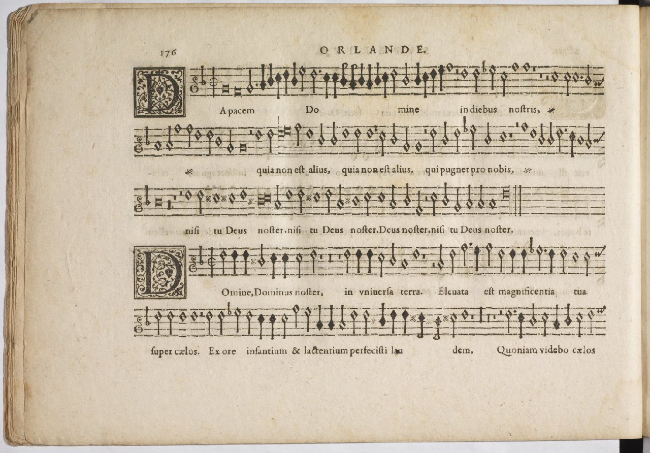1594 - Paul Marceau - Trésor de musique d&#039;Orlande de Lassus, Superius, Bassus, Tenor, Quinta pars - BnF
