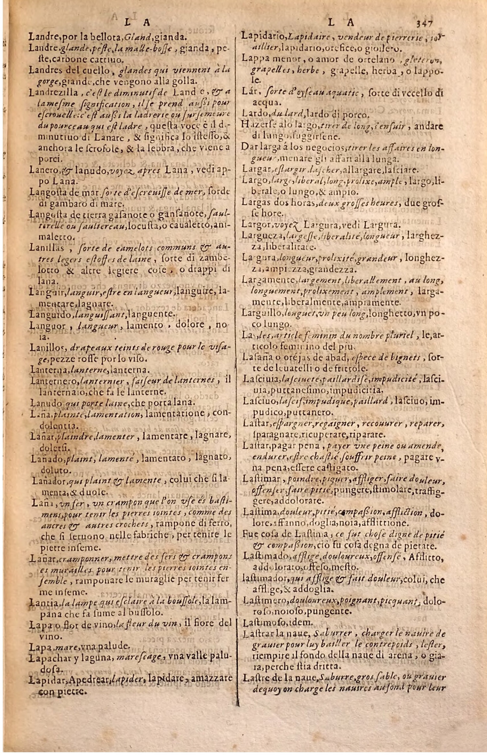 1627 - Jacques Crespin - Trésor des trois langues - Regensburg