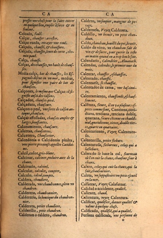 1607 - Marc Orry - Trésor des deux langues espagnole et française (Première et Seconde parties) - ÖNB Wien