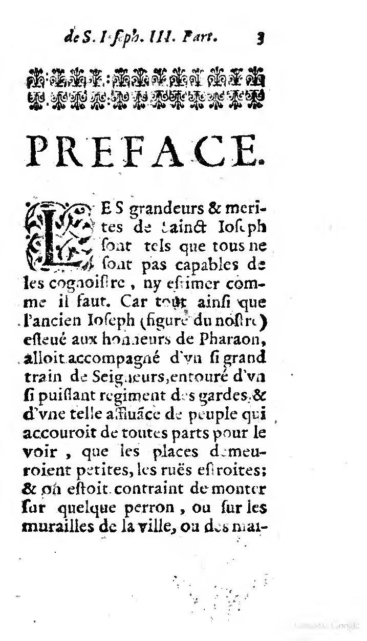 1646 - Jean Piot - Trésor inestimable de Saint-Joseph - BNC Rome