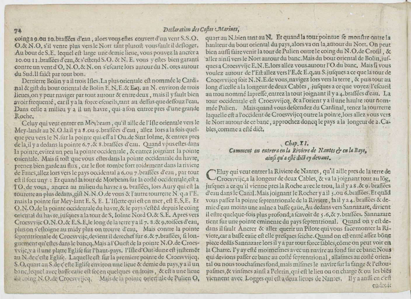 1601 - Bonaventure d’Aseville - Trésorerie ou cabinet de route marinesque - BnF 1601 - Bonaventure d’Aseville - Trésorerie ou cabinet de route marinesque - BnF