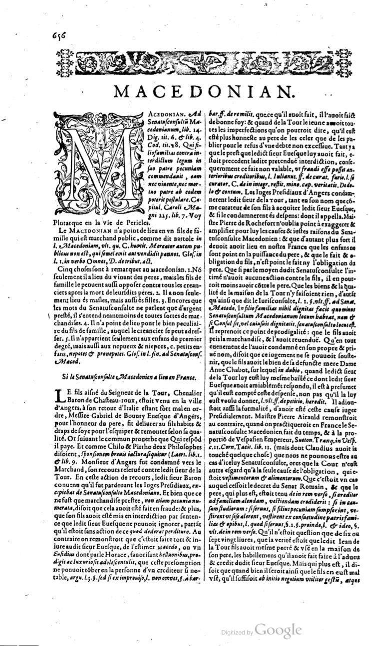 1629 - Veuve Nicolas Buon - Trésor du droit français (21754 T. 2) - BM Lyon