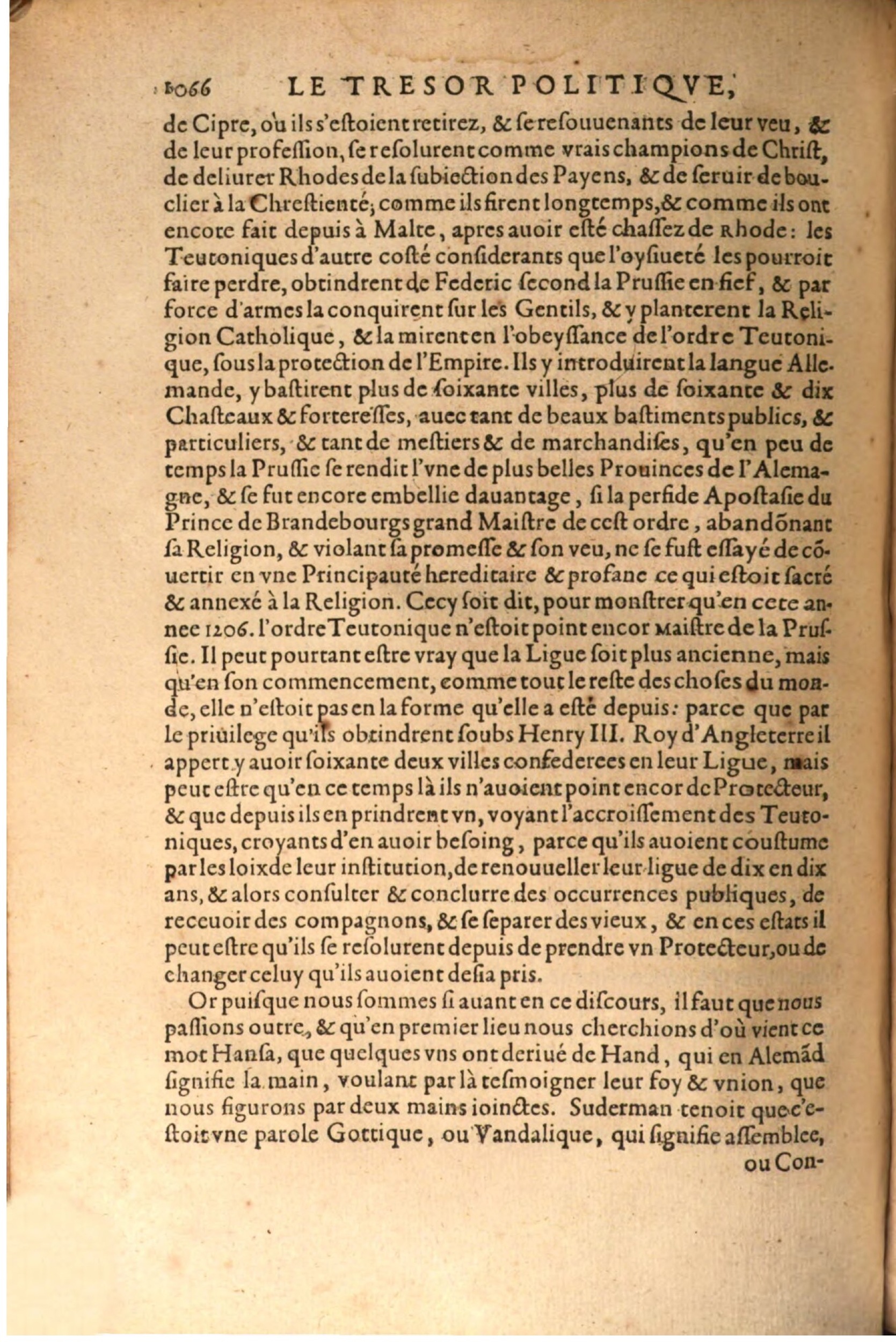 1608 - Nicolas Du Fossé - Trésor politique - BSB Munich