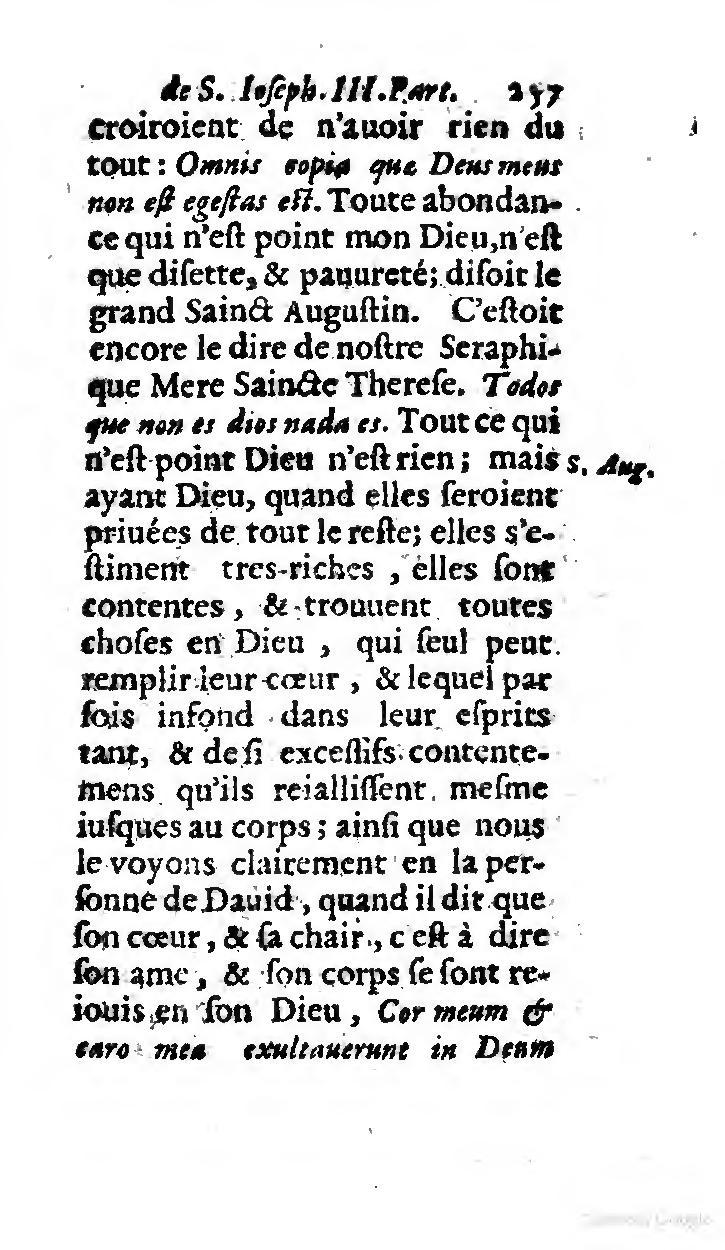 1646 - Jean Piot - Trésor inestimable de Saint-Joseph - BNC Rome