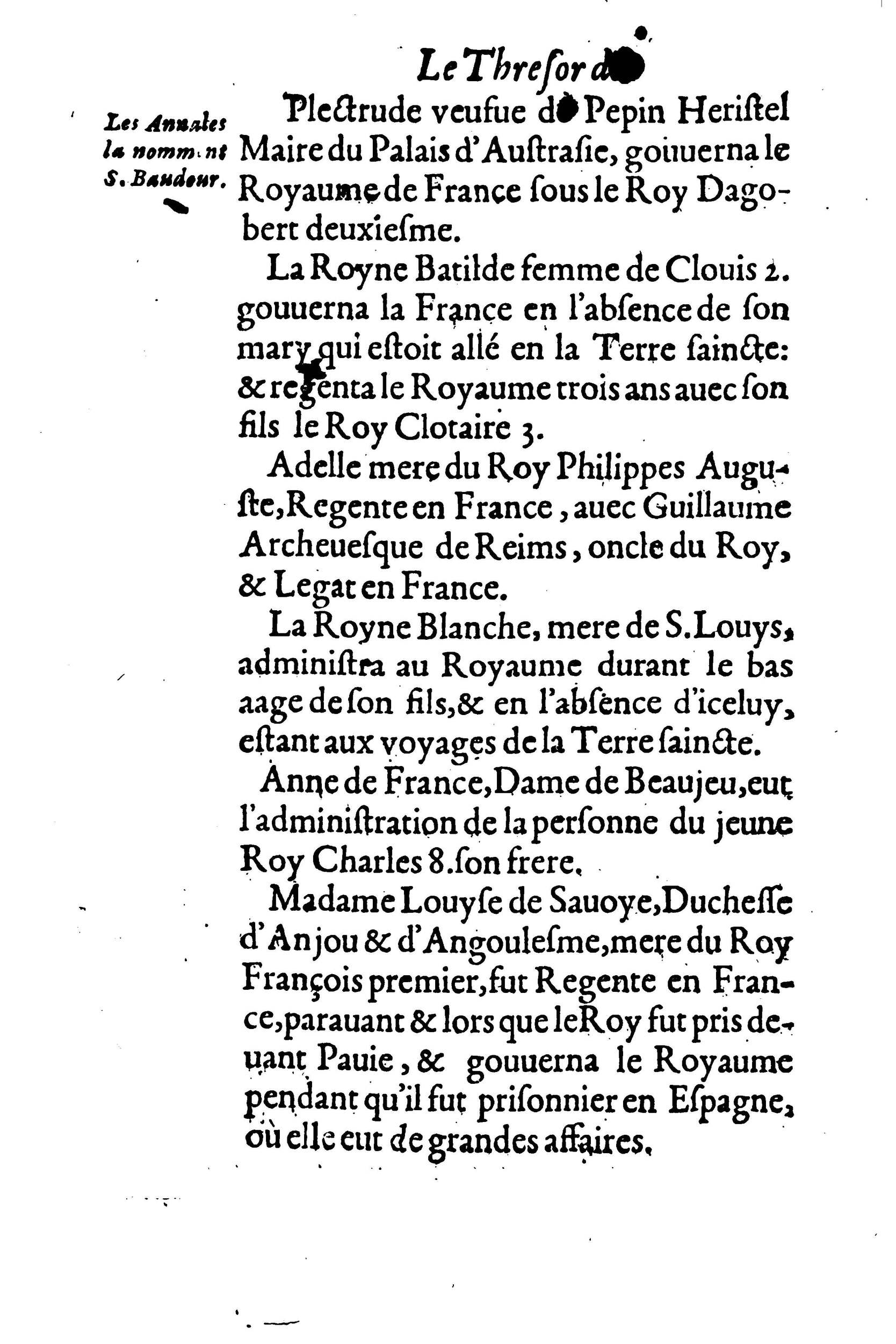 1633 - Jean Corrozet - Trésor des histoires de France - BM Lyon 1633 - Jean Corrozet - Trésor des histoires de France - BM Lyon