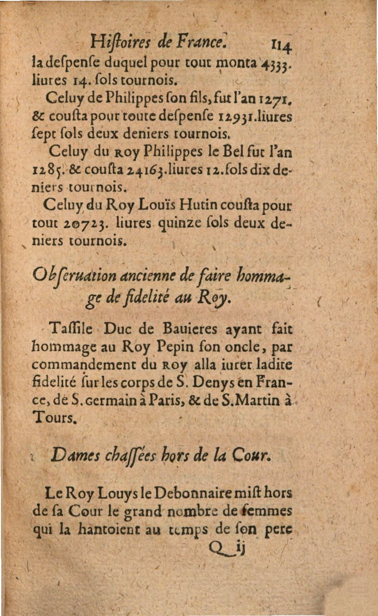 1639 - Jean Corrozet - Trésor des histoires de France - BSB Munich 1639 - Jean Corrozet - Trésor des histoires de France - BSB Munich