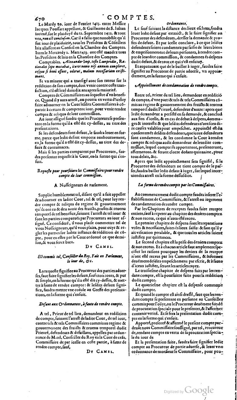 1629 - Veuve Nicolas Buon - Trésor du droit français (29620 T. 1) - BM Lyon