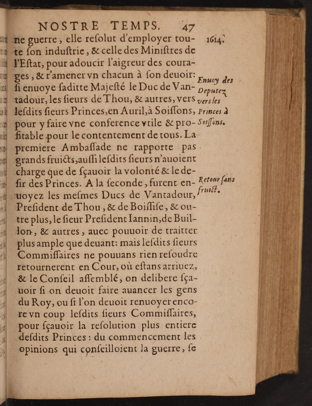 1626 - Joseph Bouillerot - Trésor de l’histoire générale de notre temps - BnF Arsenal