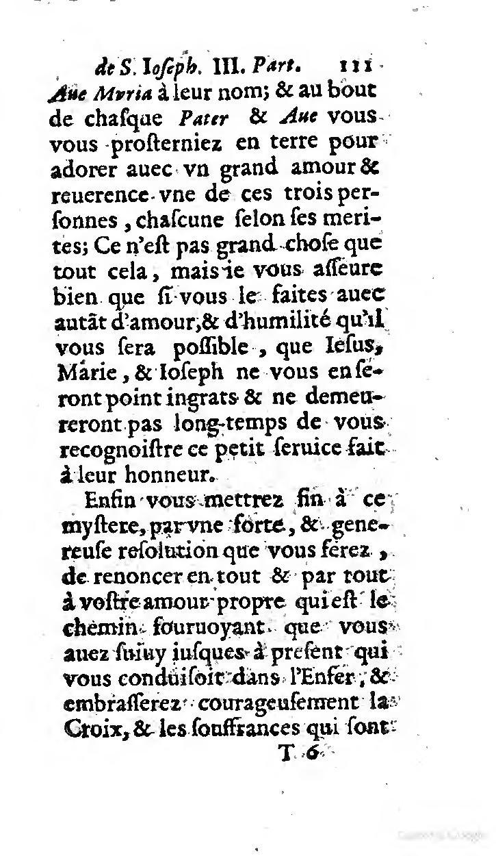 1646 - Jean Piot - Trésor inestimable de Saint-Joseph - BNC Rome