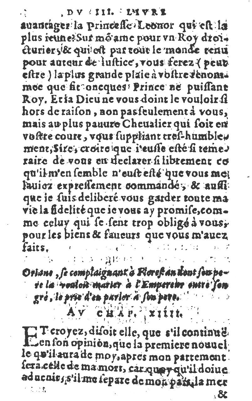 1582 - Jean Huguetan - Trésor des Amadis T. 1 - BM Lyon