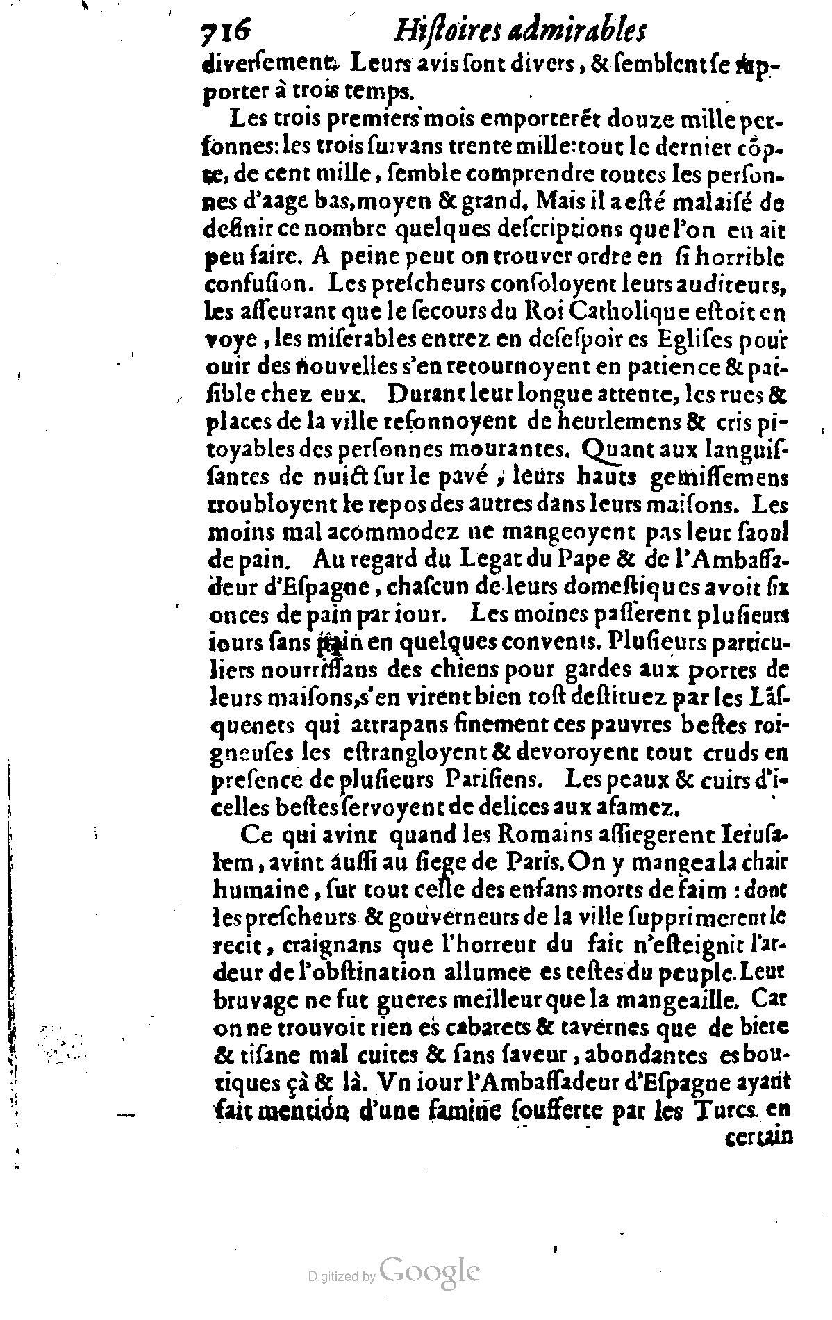 1628 - Jacques Crespin - Trésor d’histoires admirables et mémorables - BSB Munich