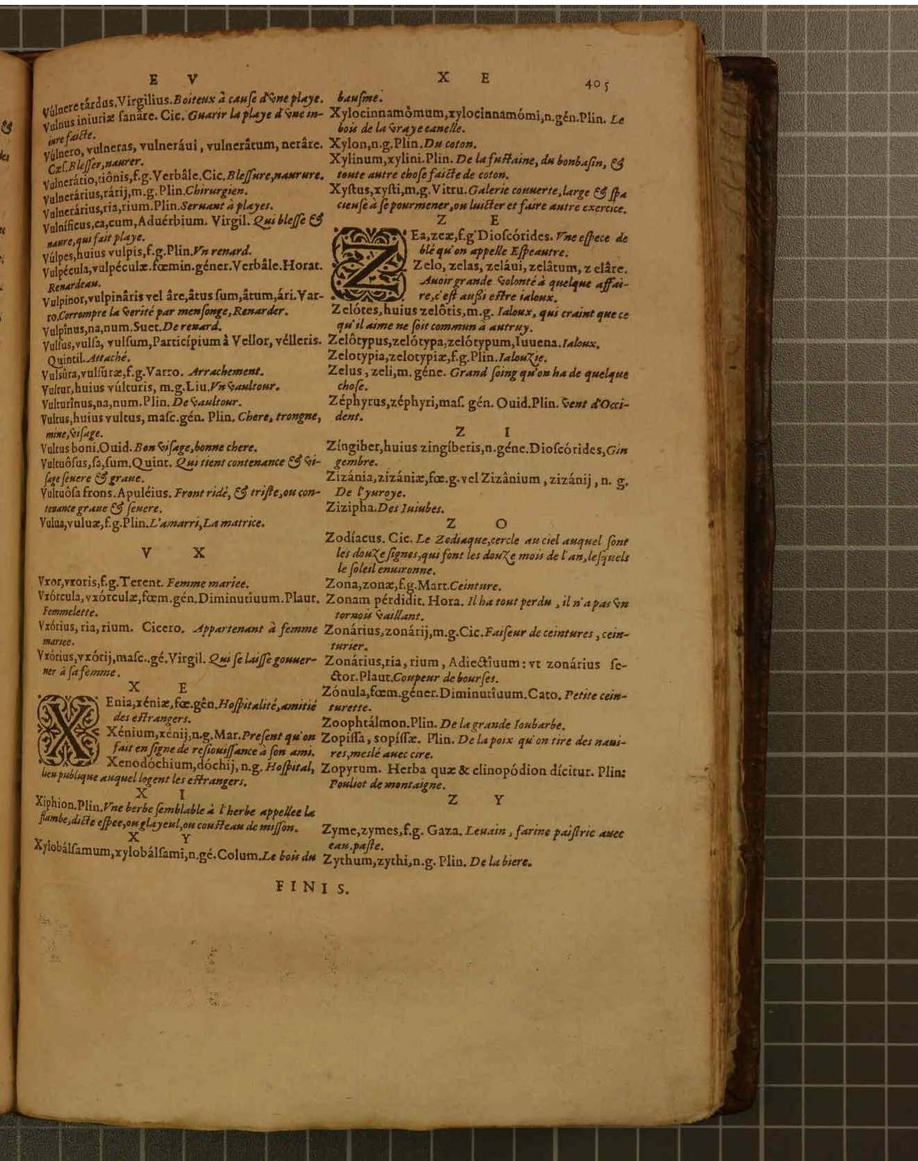 1578 - Étienne Michel - Trésor des mots et traits français - Blois