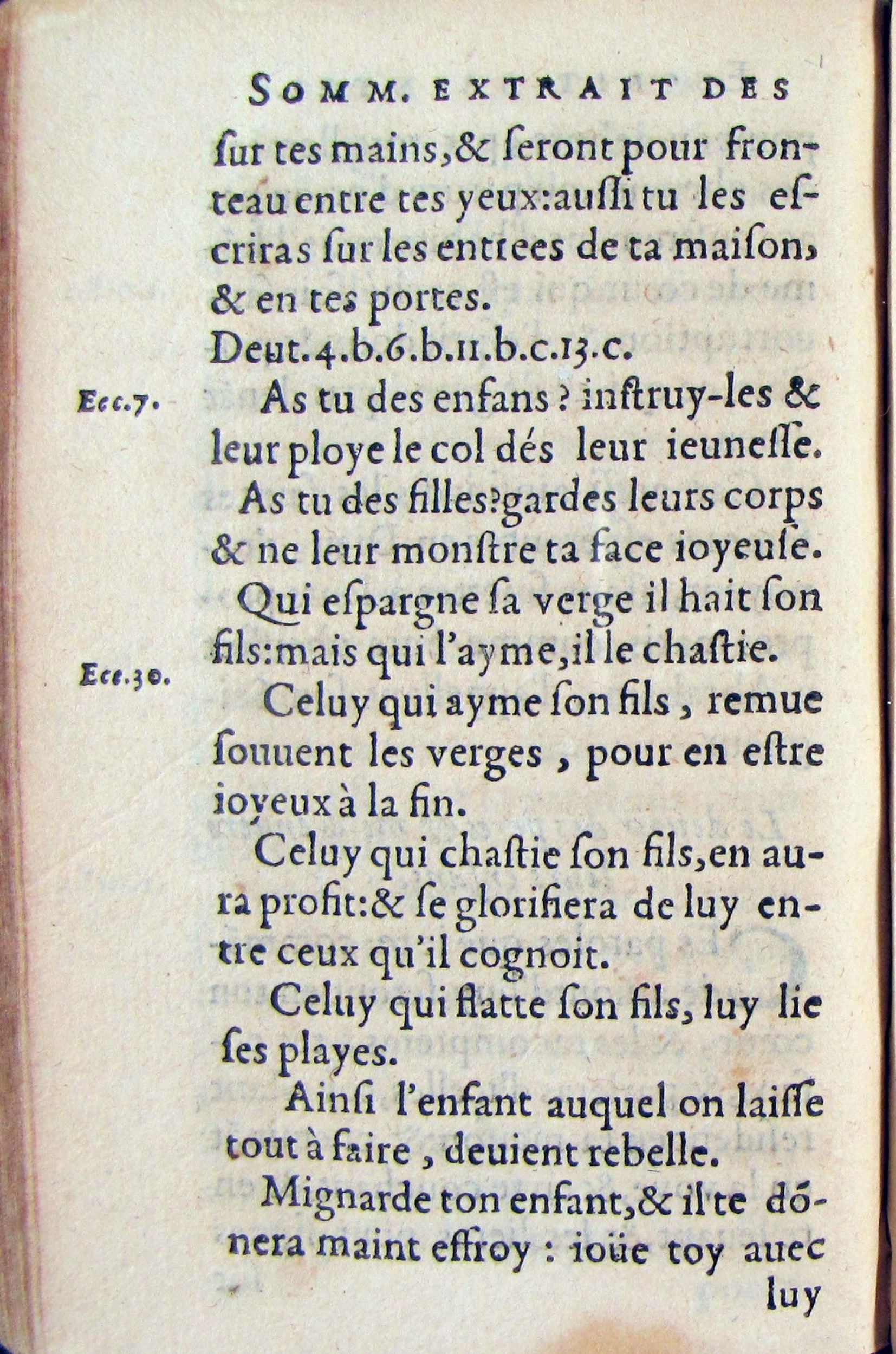 1572 - Antoine Certia - Trésor des prières, oraisons et instructions chrétiennes - Nîmes