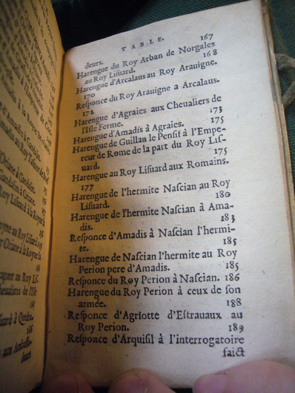 1567 - Jean Pygot - Trésor des Amadis - BnF Arsenal