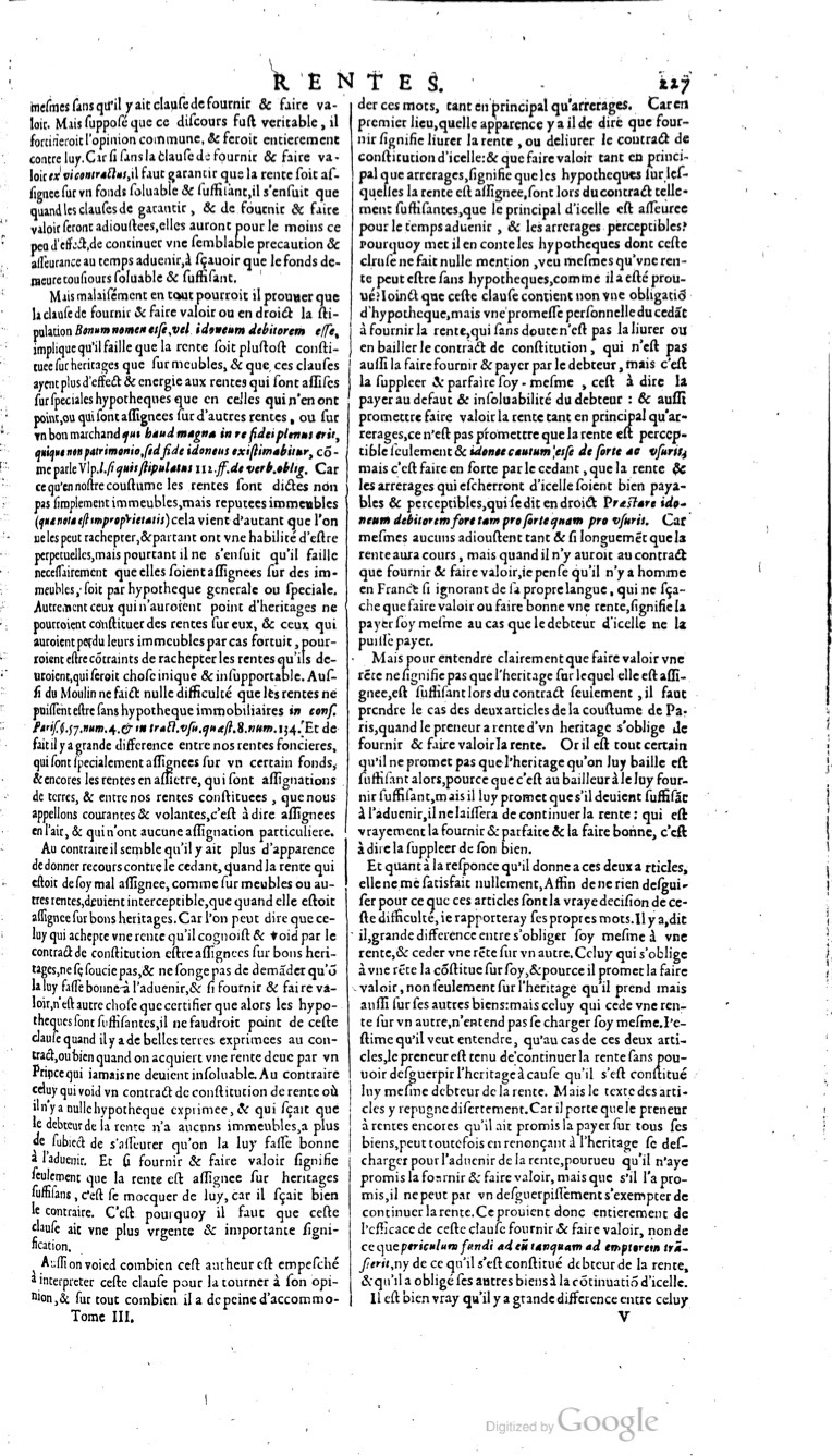 1629 - Veuve Nicolas Buon - Trésor du droit français (21754 T. 3) - BM Lyon