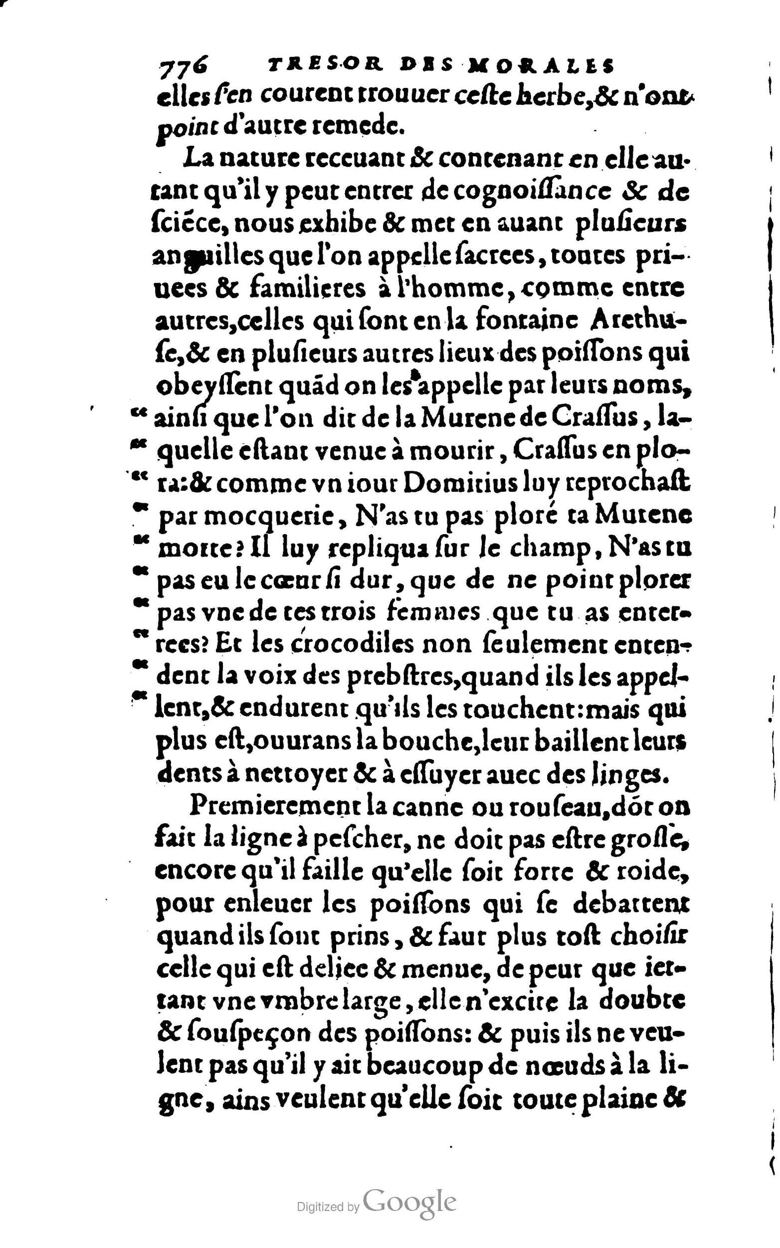 1578 - Jean Poupy - Trésor des morales de Plutarque - BSB Munich
