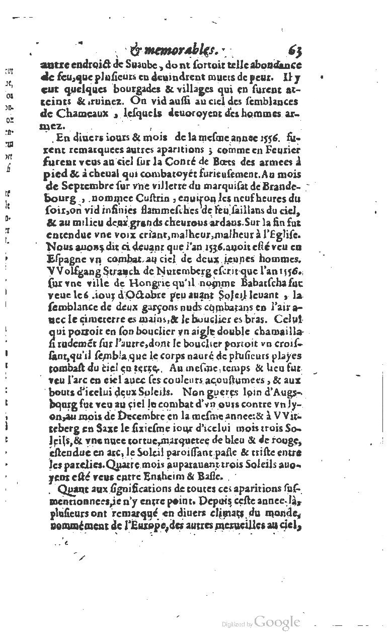 1610 - Paul Marceau - Trésor d’histoires admirables et mémorables - BSB Munich 1610 - Paul Marceau - Trésor d’histoires admirables et mémorables - BSB Munich