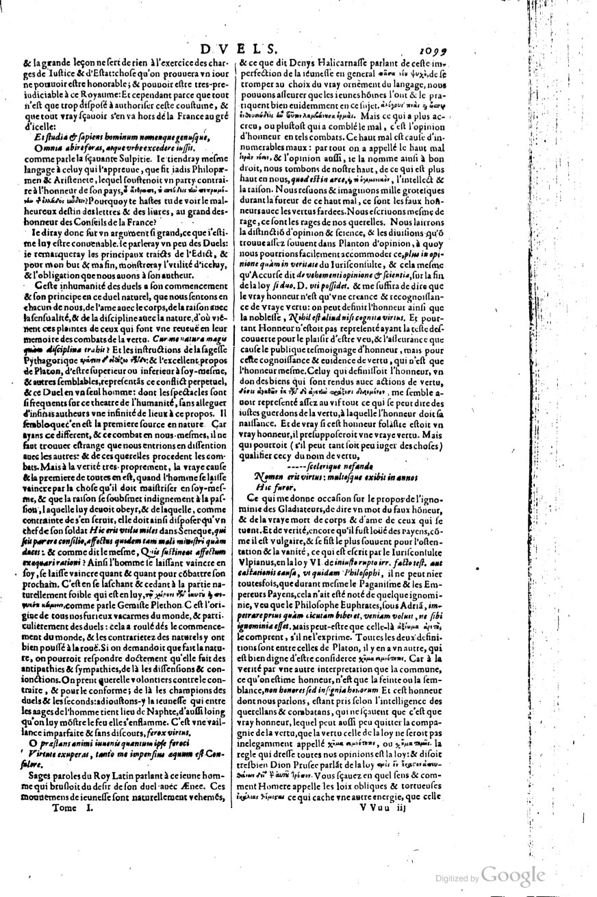 1629 - Veuve Nicolas Buon - Trésor du droit français (21754 T. 1) - BM Lyon