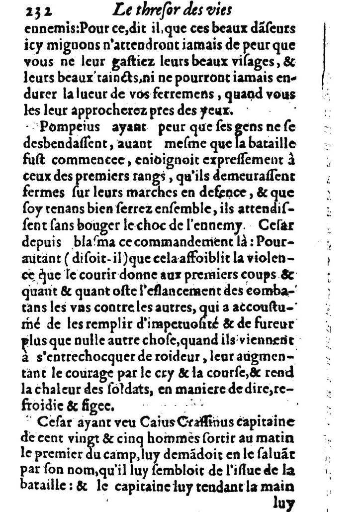 1611 - Pierre Rigaud - Trésor des vies de Plutarque - BM Lyon