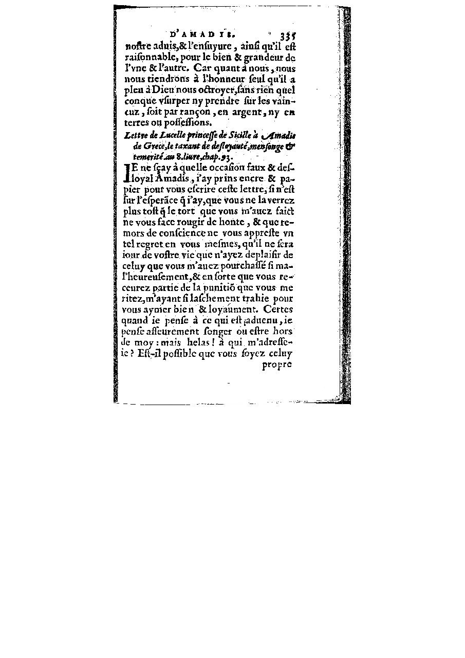 1572 - Veuve Gabriel Cotier - Trésor des Amadis - BM Lyon