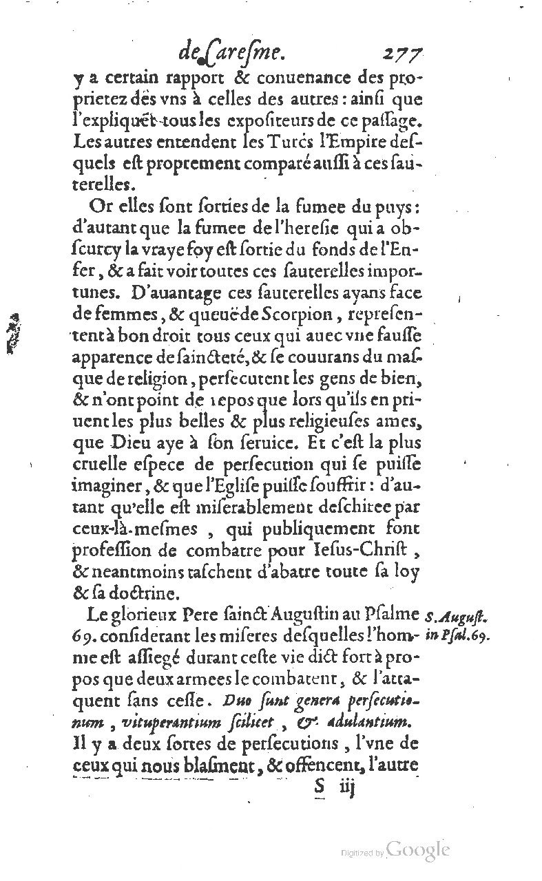 1607 - Nicolas Du Fossé - Trésor quadragésimal - T 01 - BM Lyon