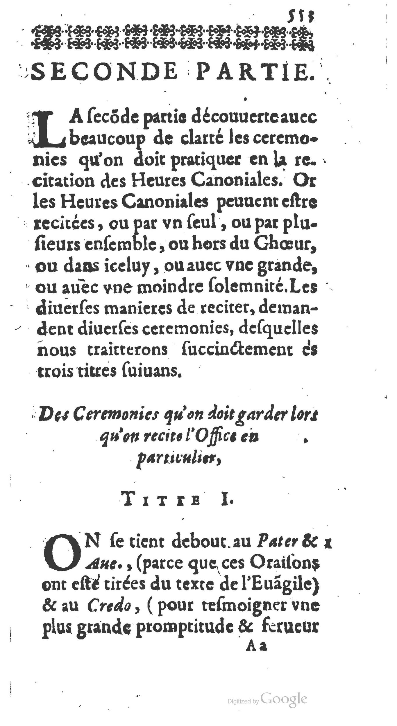 1651 - Jean Guillermet - Abrégé du trésor des cérémonies ecclésiastiques - BM Lyon