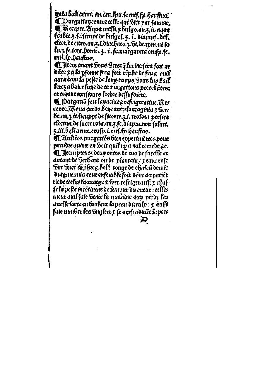 1545c. - Angelin Benoist - Trésor du remède préservatif et guérison de la peste - BM Lyon