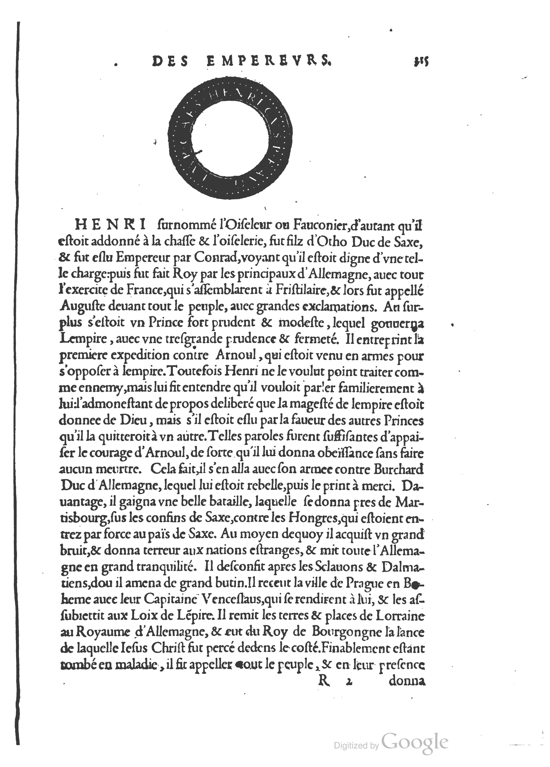 1553 - Jacopo Strada et Thomas Guérin - Épitome du Trésor des antiquités - BM Lyon