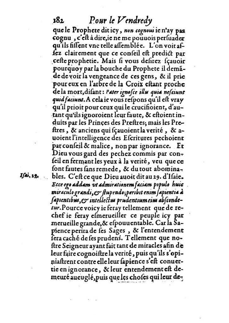 1607 - Nicolas Du Fossé - Trésor quadragésimal - T 02 - BM Lyon