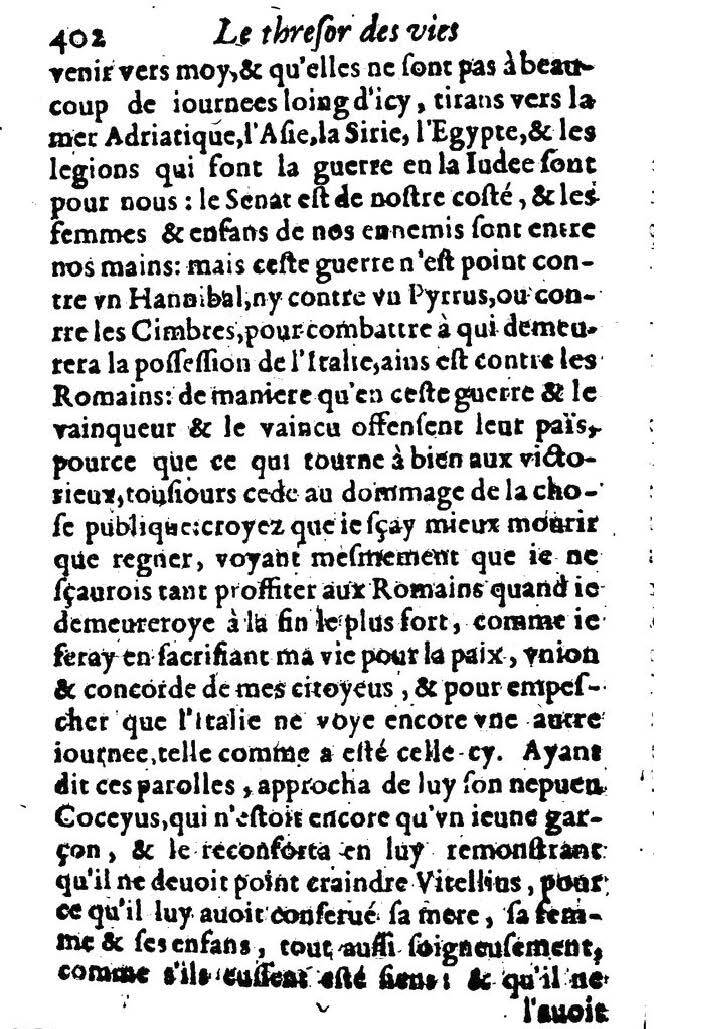 1611 - Pierre Rigaud - Trésor des vies de Plutarque - BM Lyon