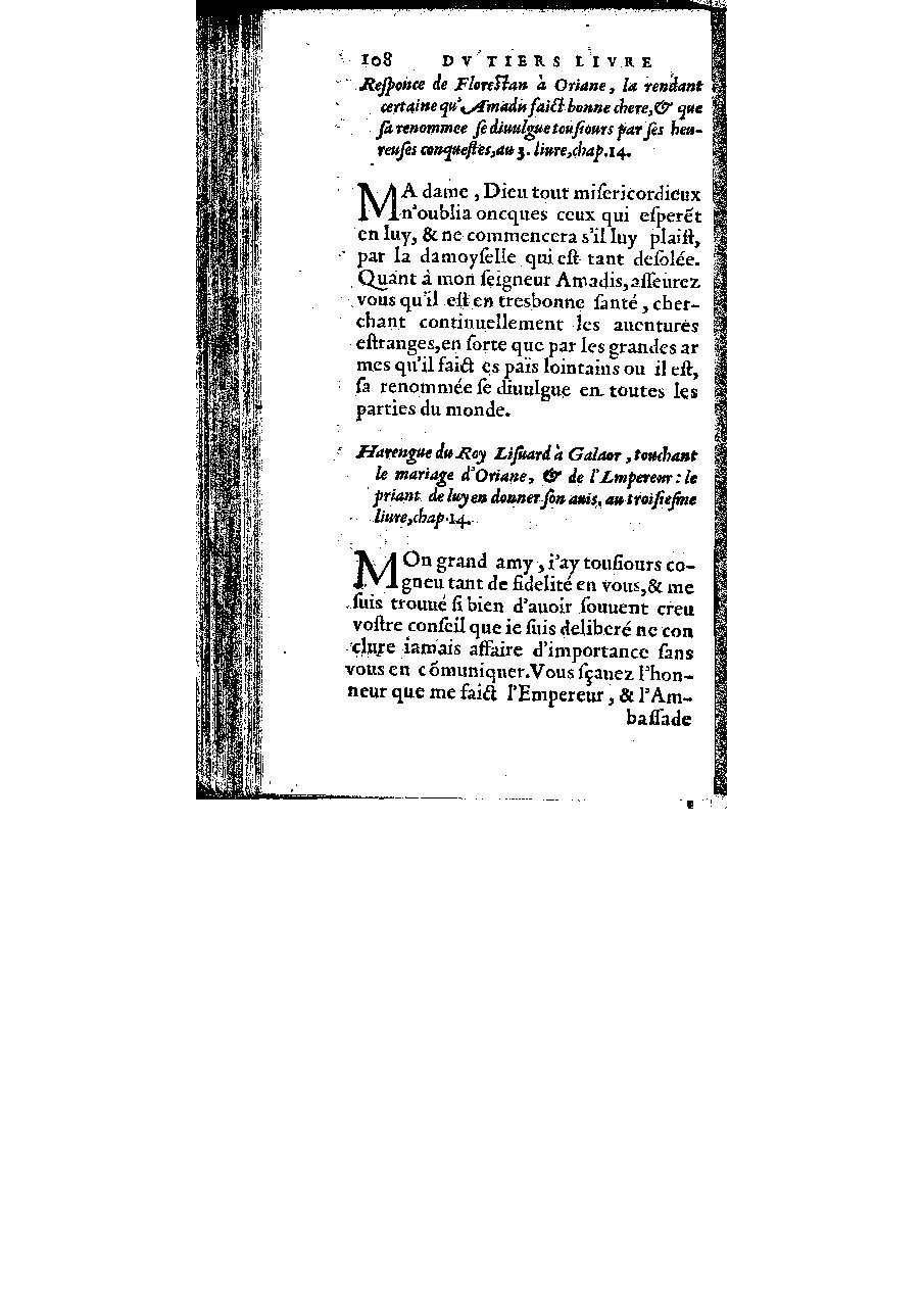1572 - Veuve Gabriel Cotier - Trésor des Amadis - BM Lyon