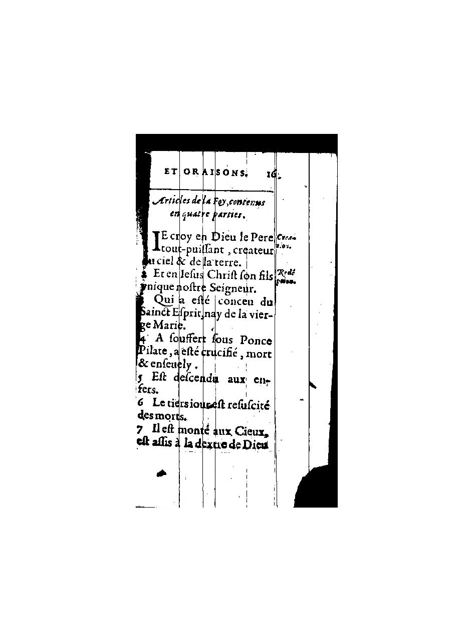 1596 - Guillaume Auvray - Trésor des prières, oraisons et instructions chrétiennes - BnF