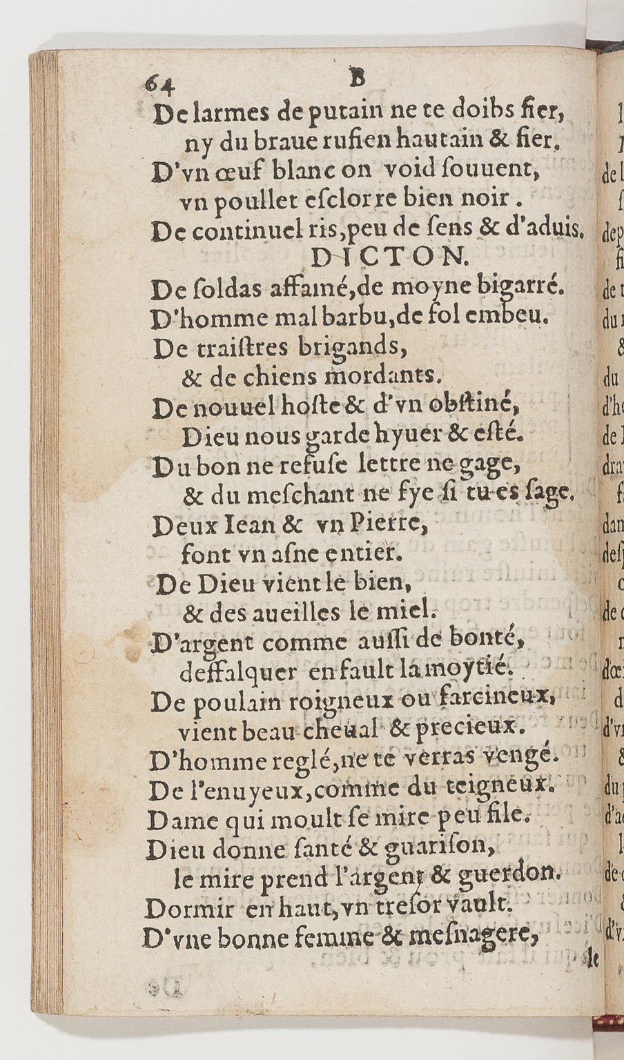 1577 - Jean d’Ogerolles - Trésor de sentences dorées - BnF Arsenal