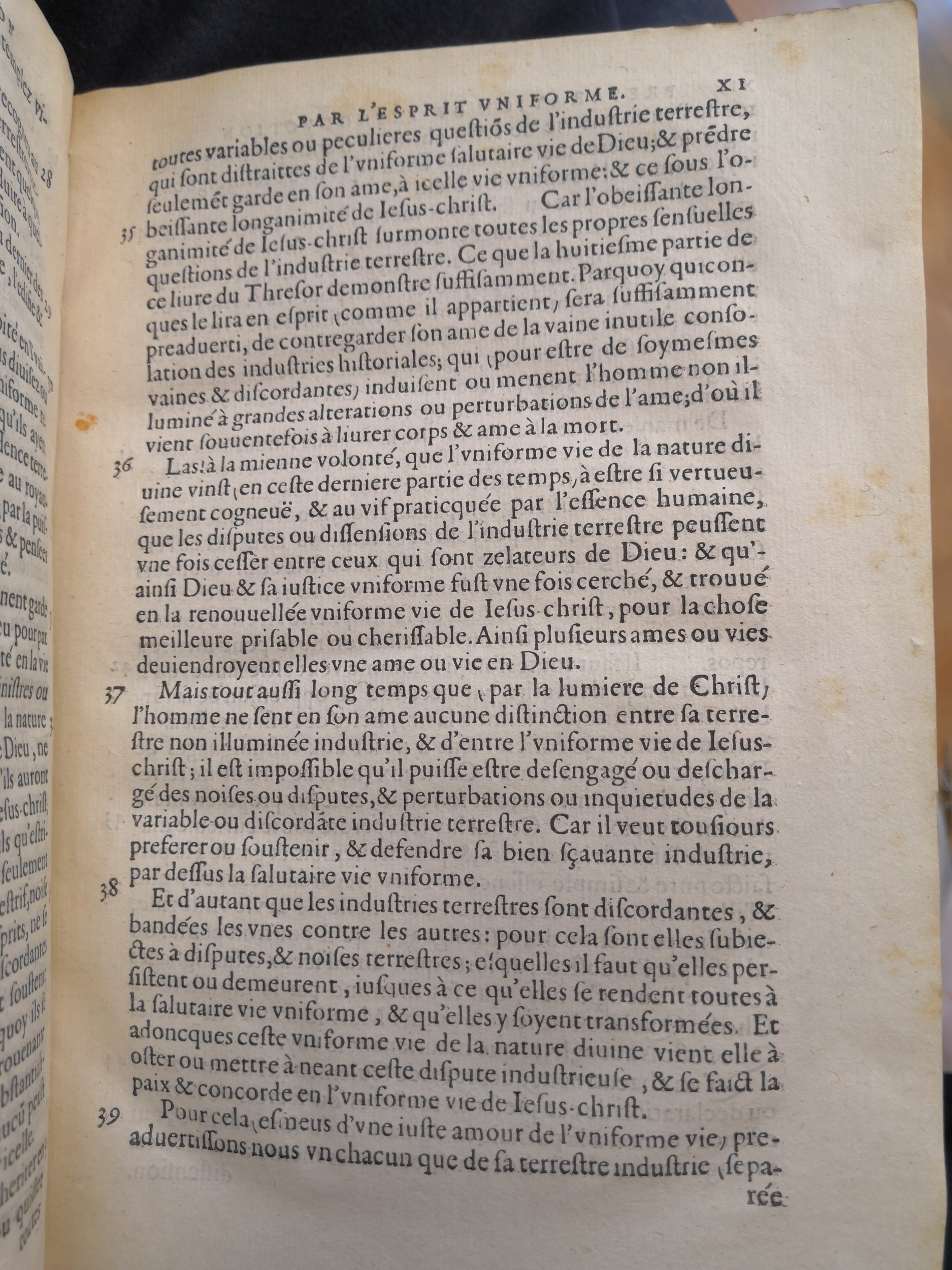 1581c. - Christophe Plantin - Le Livre des témoignages du Trésor caché au champ (Livres 2, 4, 6 et 7) - Anvers Musée Plantin Moretus