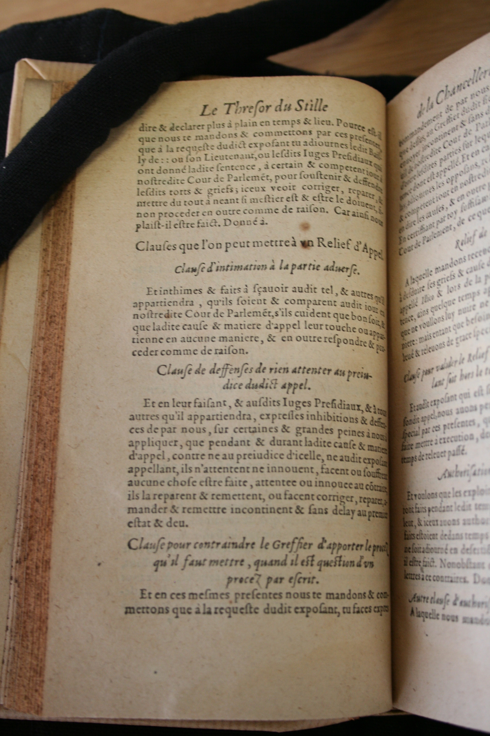 1598 - Abel Langelier - Trésor du nouveau style et protocole - BM Bordeaux