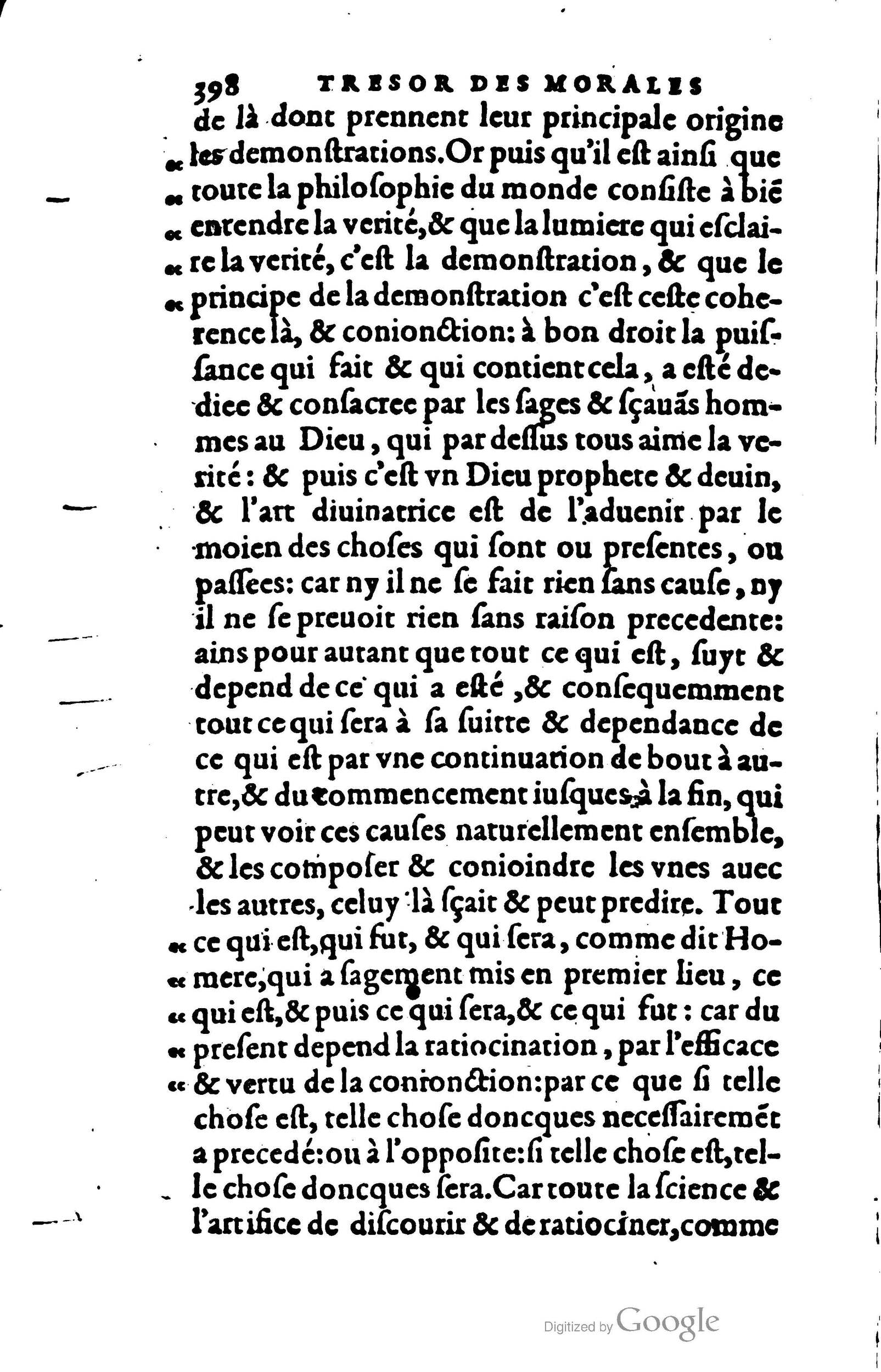 1578 - Jean Poupy - Trésor des morales de Plutarque - BSB Munich