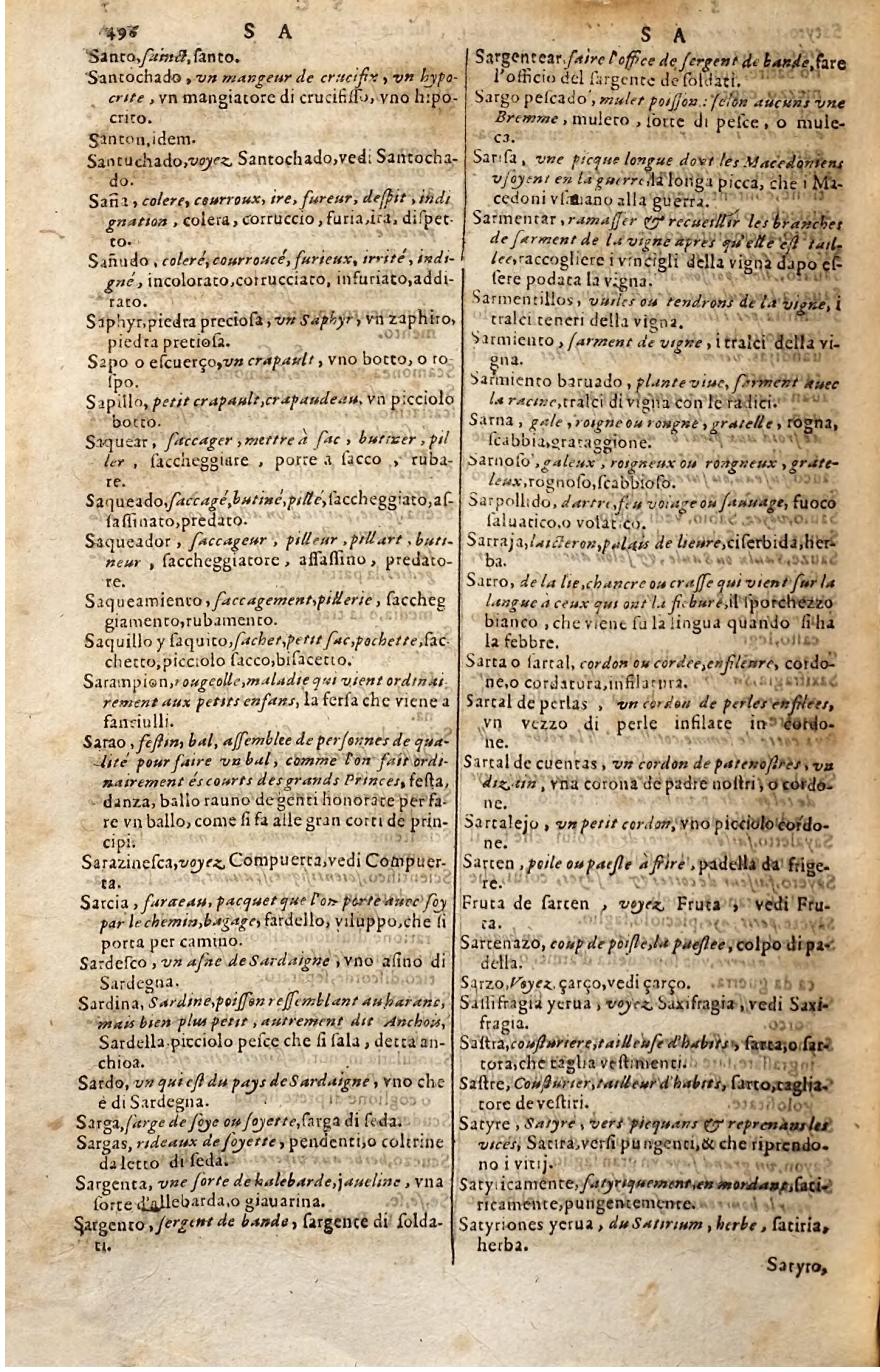 1627 - Jacques Crespin - Trésor des trois langues - Regensburg