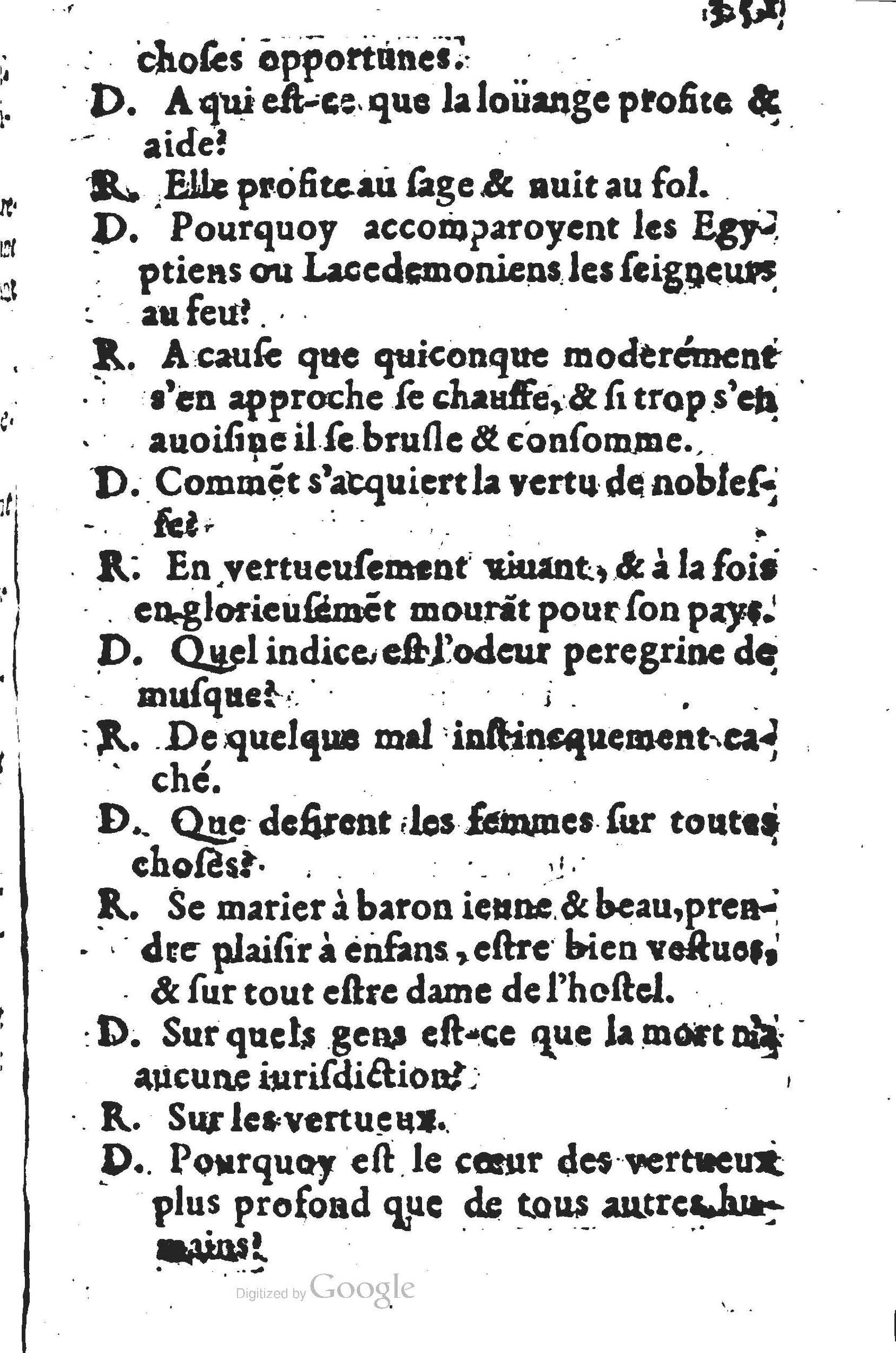 1578 - Nicolas Lescuyer - Trésor des sentences dorées - UGent